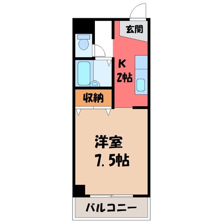 ブリリアンス国分寺の物件間取画像